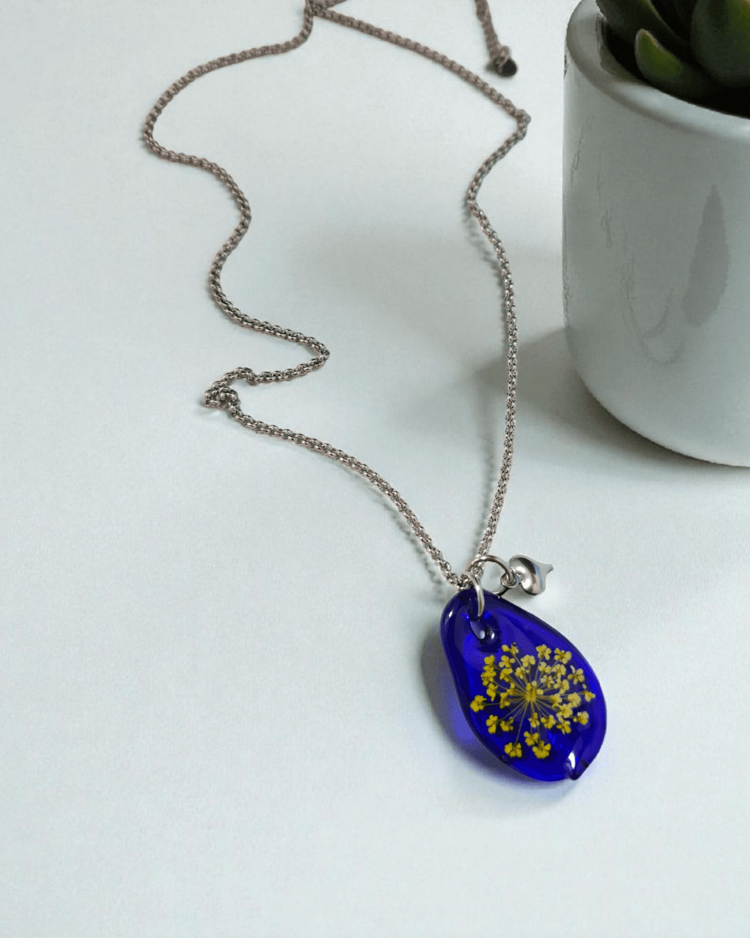 Collana AMALIS con vetro di Murano - Unima Design