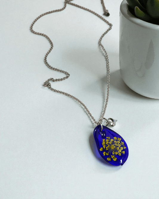 Collana AMALIS con vetro di Murano - Unima Design