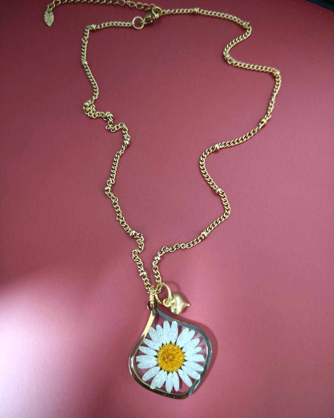 Collana SOLIS con fiore Margherita - Unima Design